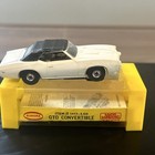 Aurora Tjet  1411-3 00 Gto Snow White Gto Convertible Slot Car - Tested