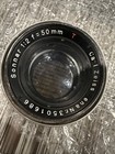 Carl Zeiss Jena Sonnar 5cm 50mm F 2   T Lens For Contax Rf