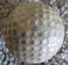 Vintage Dimple Golf Ball-bakelite