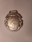 Colt Fire Arms Watch Fob  Silver Antique Finish