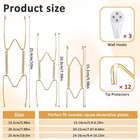 3 Pieces Plate Hangers For Wall Plate Holders For Displaying On Wall 6 8 10 I   