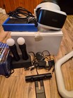 Sony Playstation 4 Psvr Headset W Box  Aim Controller Camera   Game Bundle