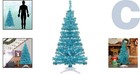Festive 4 Ft Green Christmas Tree - 125 Tips   70 Led Lights For Holiday Charm