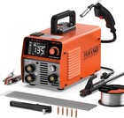 135a Flux Core Mig Welder 110v  3in1 Mig arc lift Tig   Tig Welding Torch Wp-17v