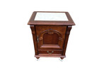 66877   Stanley Furniture Marble Top Nightstand End Table Stand