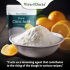 Food Grade Citric Acid Fine Grain Powder 2 Lb 907 G Resealable Pouch Kitchen Use