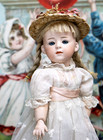 11   28cm  Antique German Bisque Character Doll 7247 By Gebruder Heubach