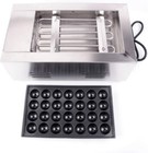 New Techtongda Takoyaki Maker 28pcs 110v 1800w Nonstick Commercial Grill 