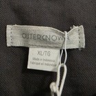 Outerknown S e a  Long Sleeve Utility Jumpsuit Women Xl Dark Gray Coveralls New