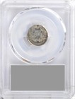 1887 Liberty Seated Dime--struck 10  Off Center--au-58  pcgs  