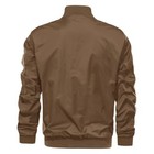 Men s Thin Bomber Jacket Spring Fall Full-zip Lightweight Casual Sport Work Coat