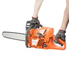 72cc Gas Powered Chainsaw With 24   Guide Bar Saw Chain 2-stroke Engine Cut Wood