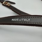 Hohner Acc9 Accordion Straps Leather Made In Italy Brown - High Quality Vg Cond