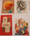 Mid Century Modern Vintage 50s 60s Christmas Cards Lot Of 15  Mcm Ephemera L