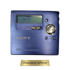 Sony Mz-r909 Minidisc Md Player Walkman Blue Mdlp Portable Recorder Tested Jp