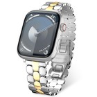 Stainless Steel Band For Apple Watch Series 10 9 8 7 se Business Classic Strap