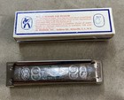 Vintage German M  Hohner A440 Harmonica No  1896 Marine Band - C Key