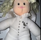 Princess Soft Toys Plush Cloth Doll Moon Stars Sleepy Angel Curly Hair 11 Inch
