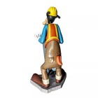 Goofy As Street Repair Construction Worker Figure Figurine Birthday Cake Topper