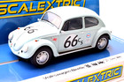 Scalextric Blue  66 Vw Volkswagen Beetle Dpr W  Tail Lights 1 32 Slot Car C4498
