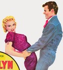 Bus Stop  1956  - 27 x41  - Rare Restored Classic Marilyn Monroe Movie Poster 