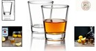 Set Of 2 Durable 1 5 Oz Shot Glasses With Heavy Base - Perfect For Entertaining