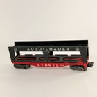 Vintage Lionel 6414 Red Autol Loader Flat Car O Gauge Model Train No Cars