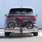 600 Lbs Heavy Duty Motorcycle Carrier Dirt Bike Rack Hitch Mount Hauler W  Strap