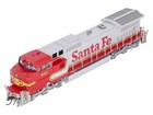 Atlas 7692 Ho Scale Santa Fe Ge Dash 8-40cw Diesel Locomotive  881 Ln box