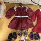Lot Of American Girl Pleasant Company Samantha Dress Outfits Shoes Accessories