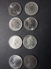 Lot Of 8 Canadian Quarters  4 Silver Elizabeth