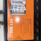 Durable Key Box 72 1955 23 - Attractive Aluminum Key Box Holds 72 Keys  Nib