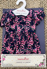 American Girl X Janie And Jack Rosey Cascade Party Dress For 18  Doll Jhd16-rf1a