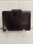 Vintage Kate Spade New York Personal Planner Dark Brown Leather Planner Read