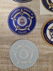 Lot Of  5   F o p - Vinyl Waterproof Police Decals -  Free Shipping  - 