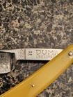 Vintage Puma Gold No 78 Straight Razor Solingen Germany 6 8 Shave Ready Yellow