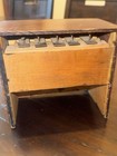 Antique Schoenhut Piano Vintage Wooden Toy 5 Keys 1890  Works