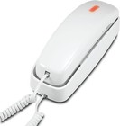Telephone Push Button Corded Desk Wall Mount Home Trimline Phone White