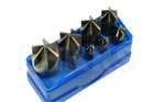 Shars 8 Pcs 90 Degree 6 Flute Hss Machine Countersink Set New Xs 