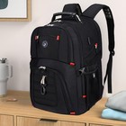 Shrradoo Extra Large 50l Travel Laptop Backpack With Usb Charging Port