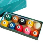 Billiard Nine-ball standard Set 10 Pool Table Balls  2-1 4 Inch Billiard Cue 