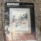 1985 Bernat Silver Creek Counted Cross Stitch Kit