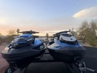 Pair Of Jet Skis With Trailet
