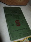 1927 Singer Sewing Machine Manual  Collectible  5 x3   Singer  Antique  Historic