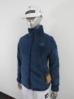 Womens The North Face Novelty Osito Full Zip Soft Fleece Sweater Jacket Shady Bl