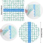 50 Pcs Transparent Stretch Saniderm Tattoo Aftercare Bandage Waterproof Adhesive