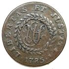 1785 4-d R-5 Nova Constellatio Colonial Copper Coin