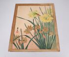  4  Nishimura Hodo 20th C  Japanese Floral Woodblock Prints