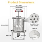 Honey Press Extractor Beekeeping Manual Stainless Steel Honey Press Machine Tool