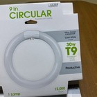 Feit Fc9t9 cw 9    Circline Cool White Fluorescent 30w Circular Light Bulb 2 Lot